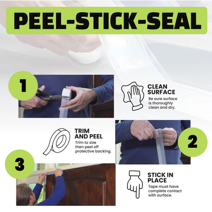 Instantly Seal Gaps for Heat, Comfort, and Protection