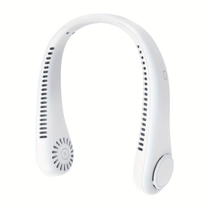 Rechargeable Mini Bladeless Neck Fan - Wireless Portable Personal Cooler