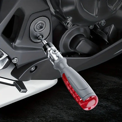Versatile Precision Screwdriver Set with Adjustable Angle Head