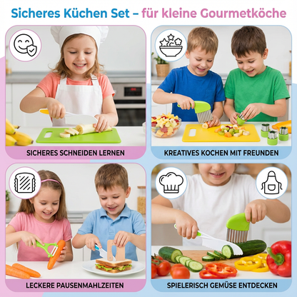 Safe Kitchen Set - Designed for Young Gourmet Chefs