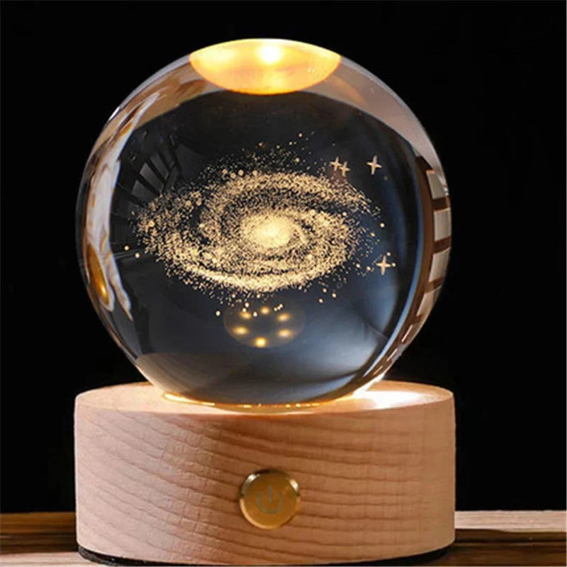 Celestial Sphere - Illuminated Galaxy Globe for Home Decor