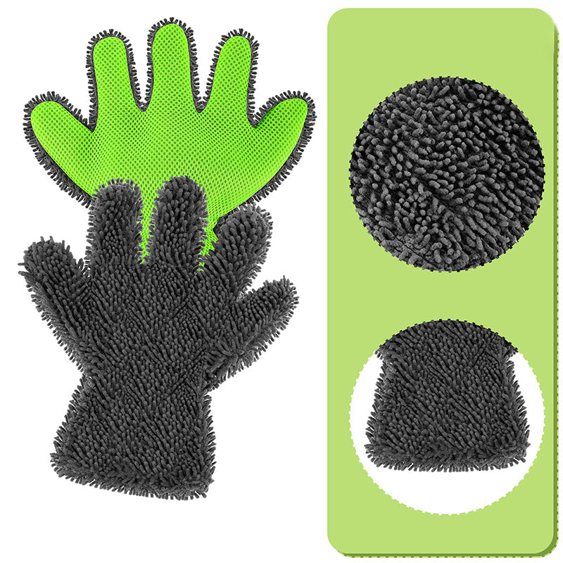 Effortless Cleaning with Full Hand Control Gloves