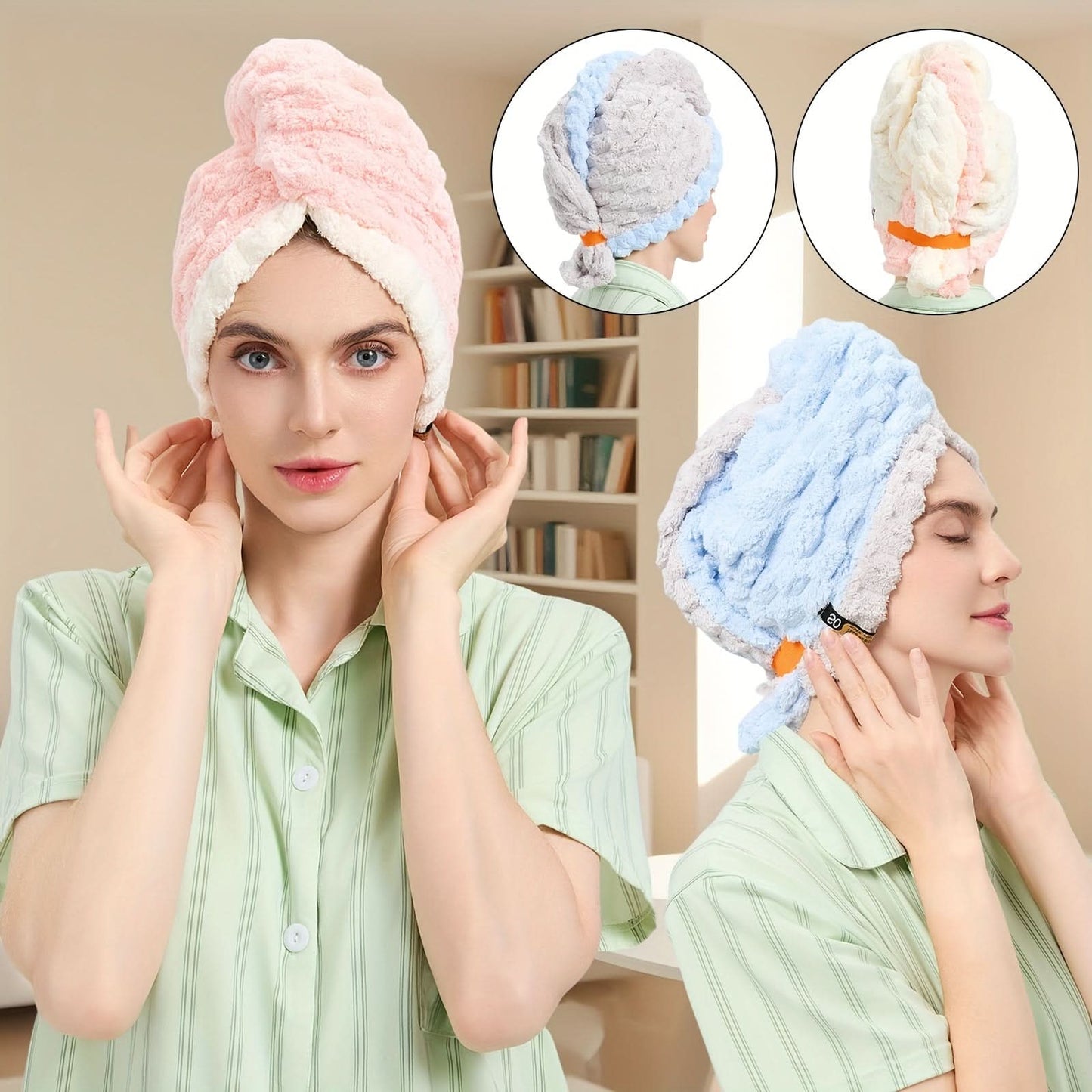 Extra Large Quick-Drying Towel for Hair