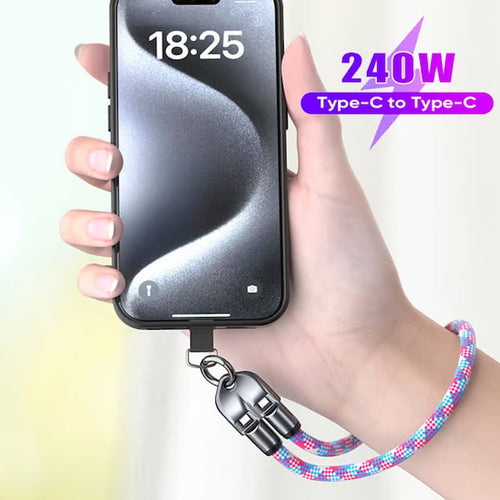 Portable Fast Charging Bracelet – Stay Powered Anytime