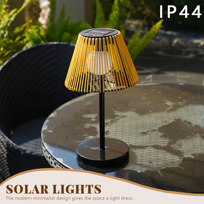 Wireless Solar-Powered Table Light