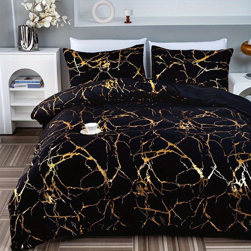 Modern Design Quilt Cover Set – Stylish Bedding Ensemble