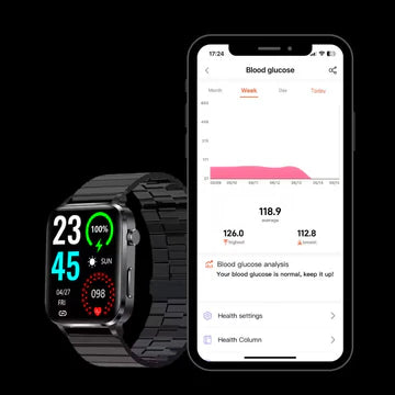 Wellness Smartwatch for Home Health Monitoring