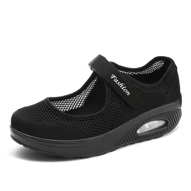 Casual Women's Footwear with Mesh Design
