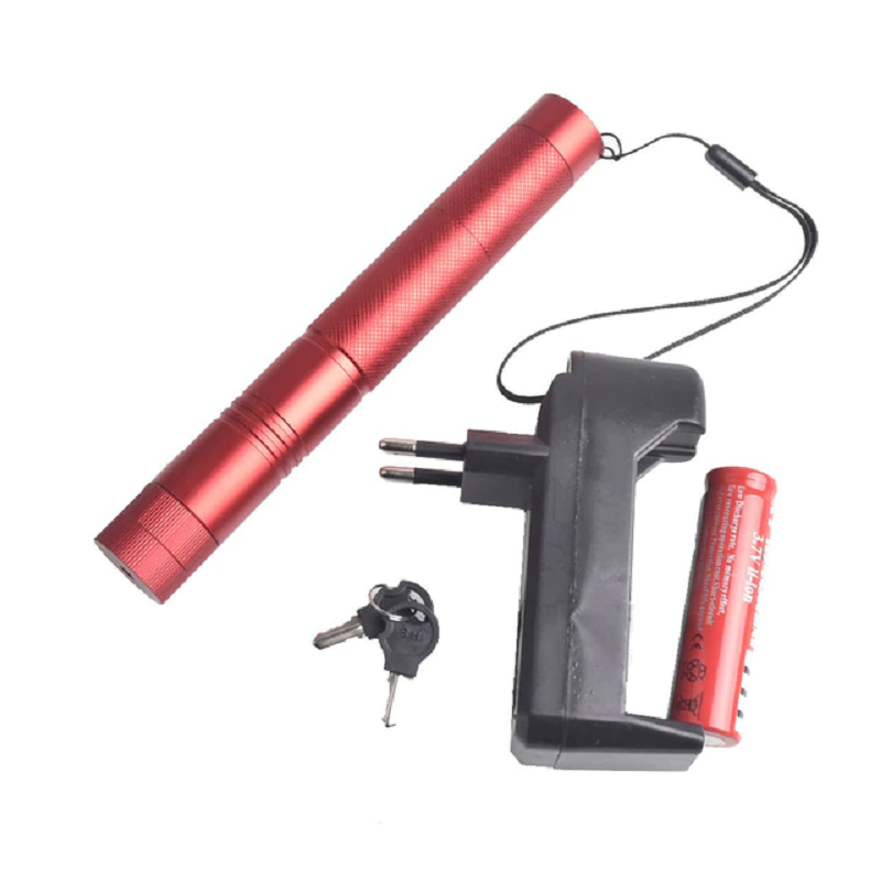 Adjustable Focus Laser Pointer with Pen - High Power