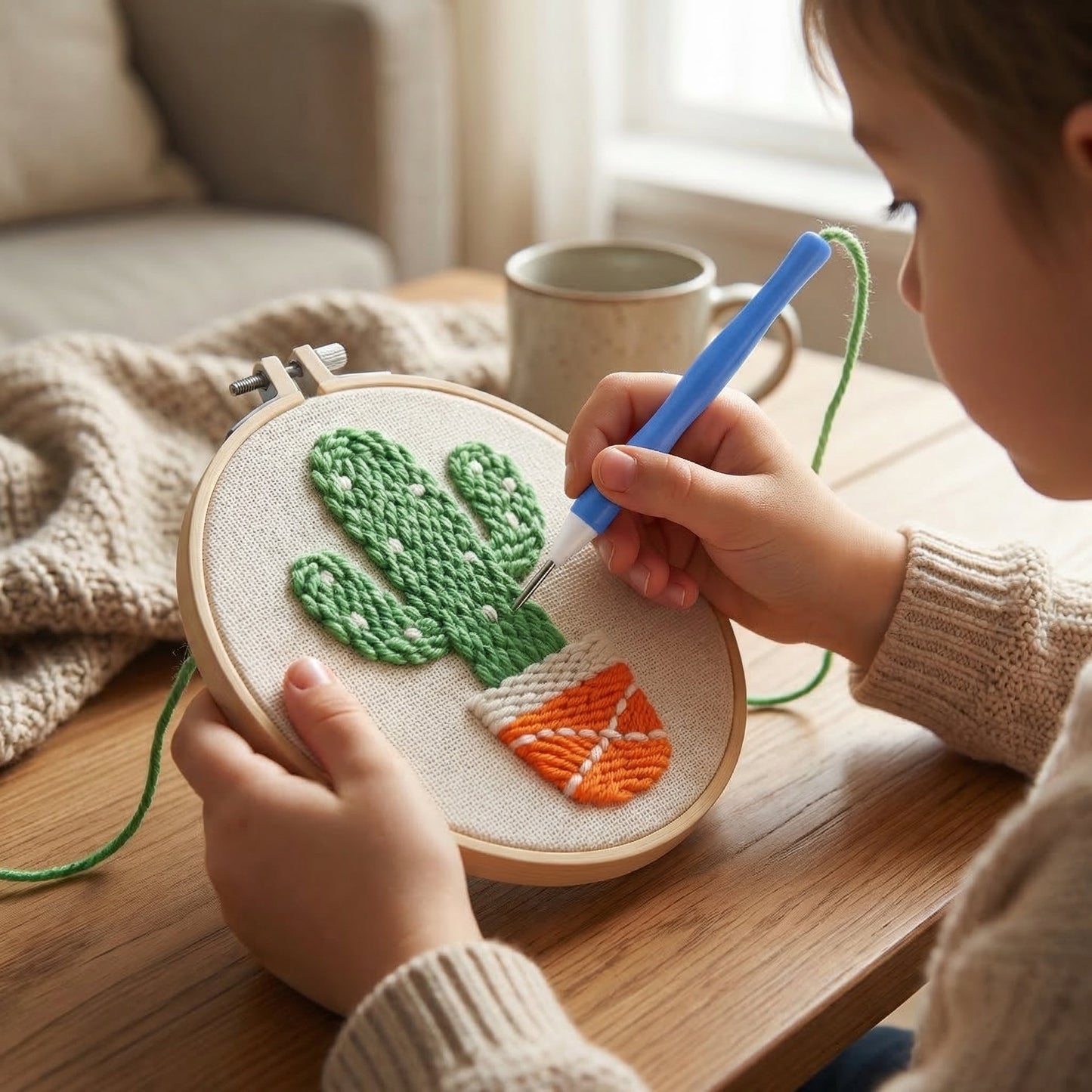 Relaxing Creative Embroidery Kit for Instant Calm