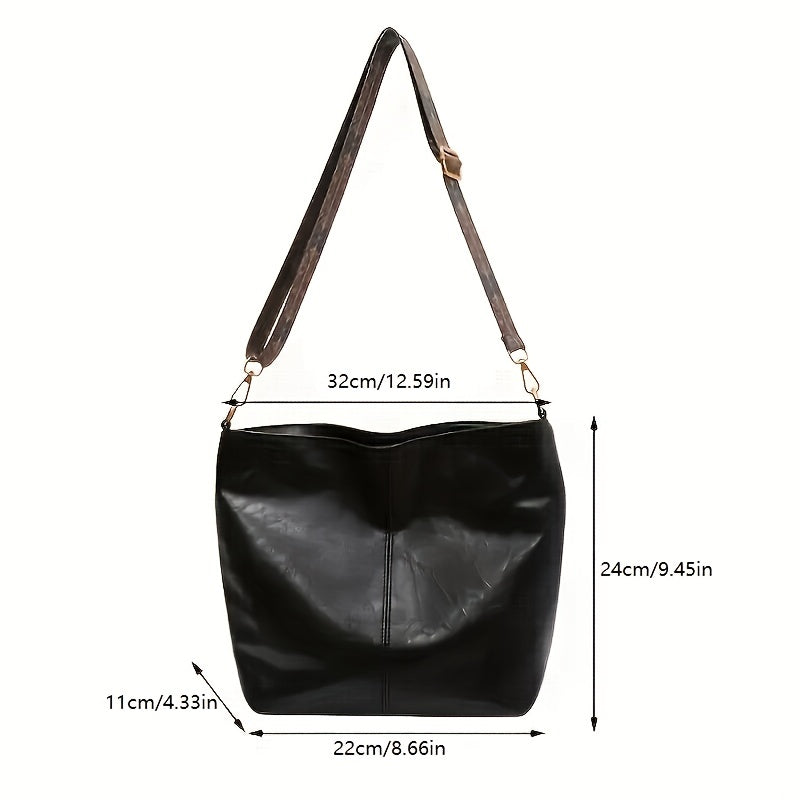 Urban White Messenger Bag with Zipper – CityPure PU Shoulder Style