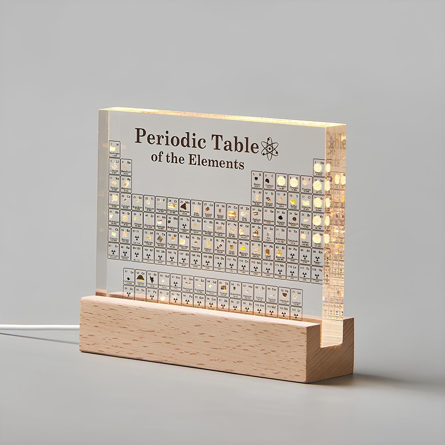 Stunning Real Elements Display: Periodic Table Collection