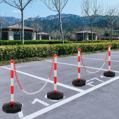 Chain Post with 1.4 m Length for Barrier Setup