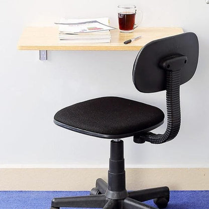 Space-Saving Folding Shelf Bracket for Versatile Use