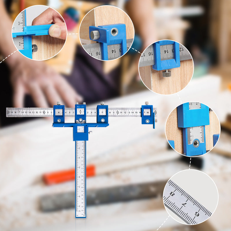 Precision Drill Guide for Cabinet Handles & Fixtures