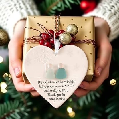 OceanGlow – Handcrafted Sea Glass Friendship Heart