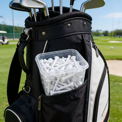 100-Pack of High-Quality Wooden Golf Tees