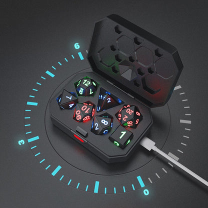 Illuminating LED Dice Set for Epic Gaming Adventures