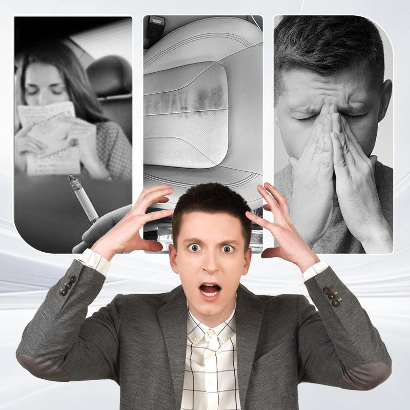 Hand-Free Car Air Freshener with Soothing Mist and Light