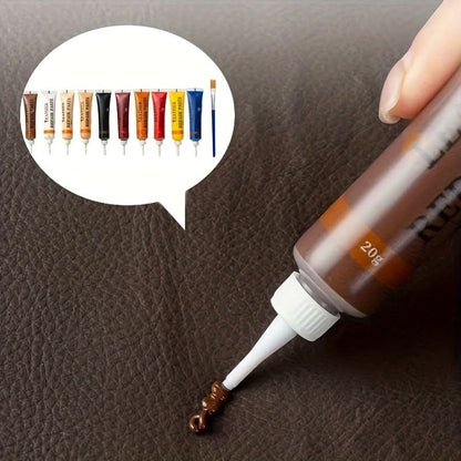 Leather Repair Kit for Furniture and Automotive Upholstery
