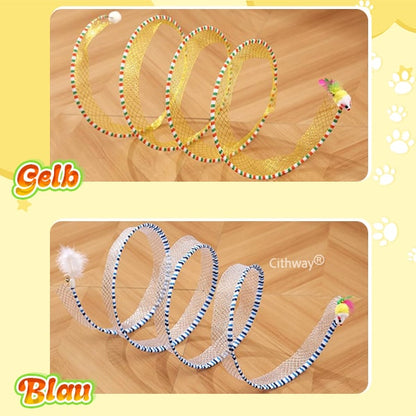 Cat Coil – Keeps Indoor Cats Active, Happy, and Scratch-Free
