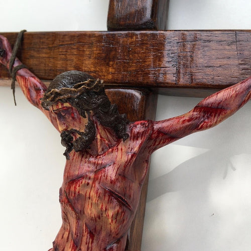 Realistic Handmade Christ Cross Decoration