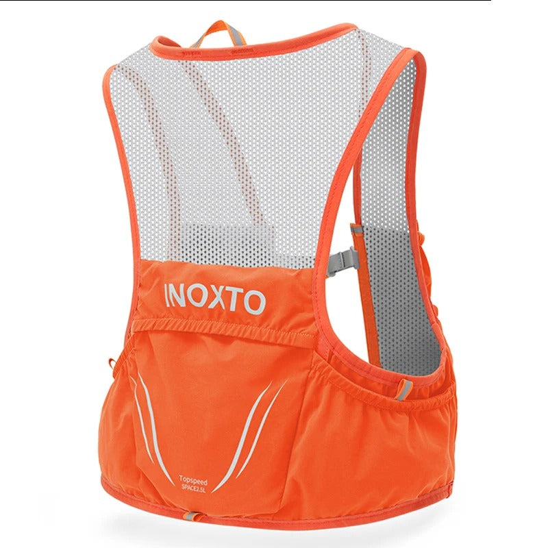 Lightweight Running Vest with 2 Soft Bottles for Trail Running