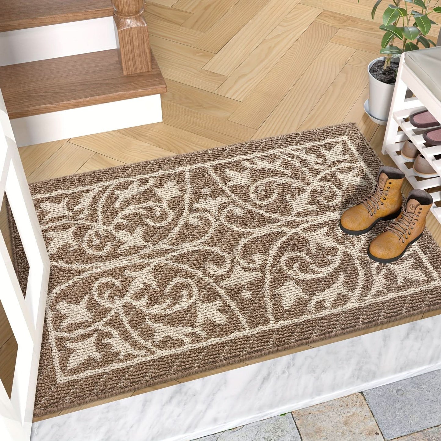 Low-Profile Non-Slip Entry Mat for Clean and Safe Indoor Floors