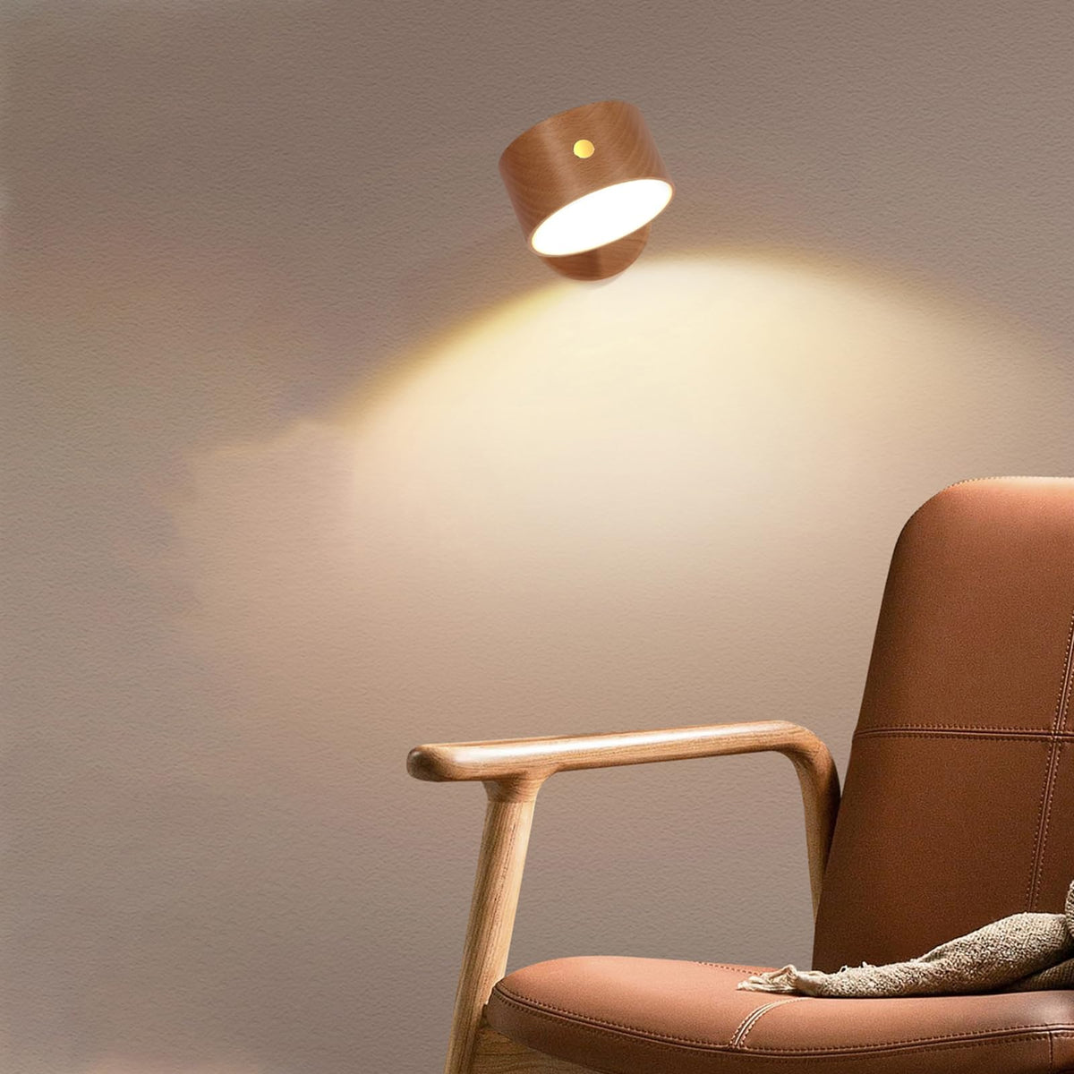 Versatile Magnetic Wall Lamp with 360-Degree Rotation