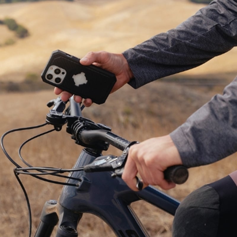 Phone Holder for Secure and Accessible Use During Rides