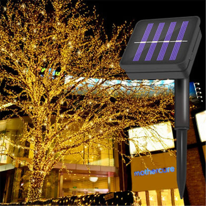 Outdoor Solar String Lights | 8 Lighting Modes | IP65 Waterproof | Warm White & Multicolor Options | Available in 7 m / 12 m / 22 m Lengths