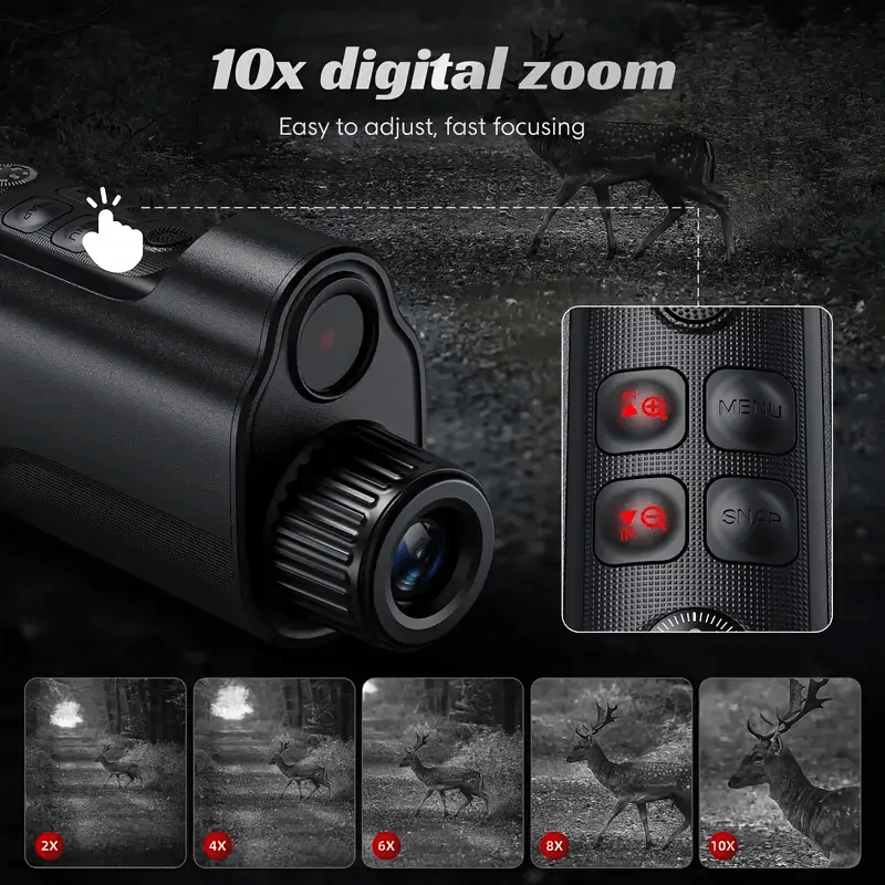 USB Rechargeable Night Vision Goggles for Outdoor Exploration