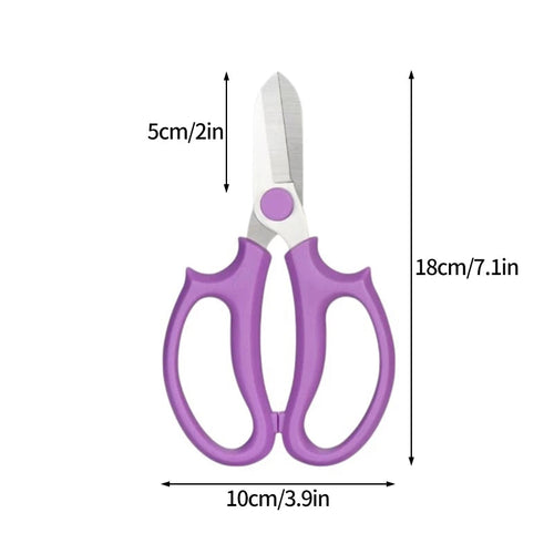 Professional Garden Shears with Ergonomic Handle - Precision Flower Pruner