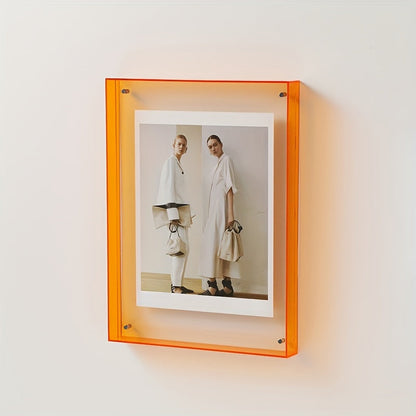 Crystal Clear Art Display Frame – Ideal for Any Space