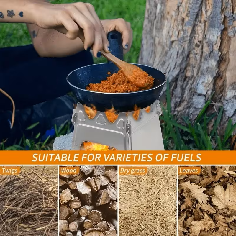 Enjoy Hot Meals and Cozy Warmth Outdoors Anywhere