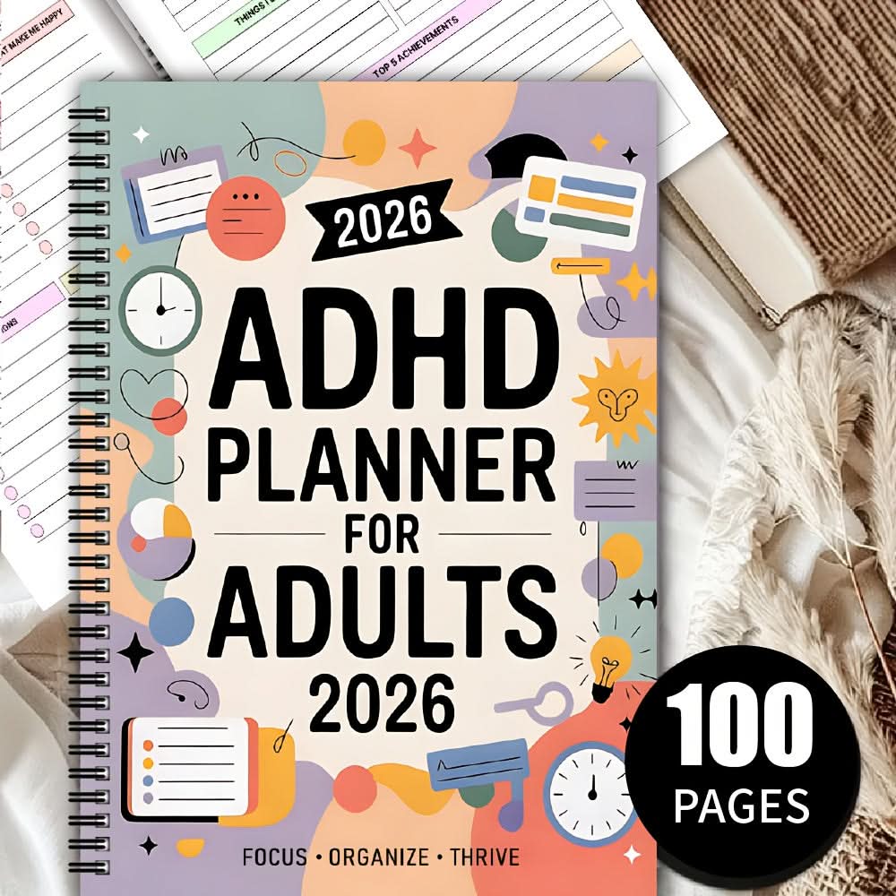 Productivity Planner for ADHD – Daily and Weekly Organization Tool