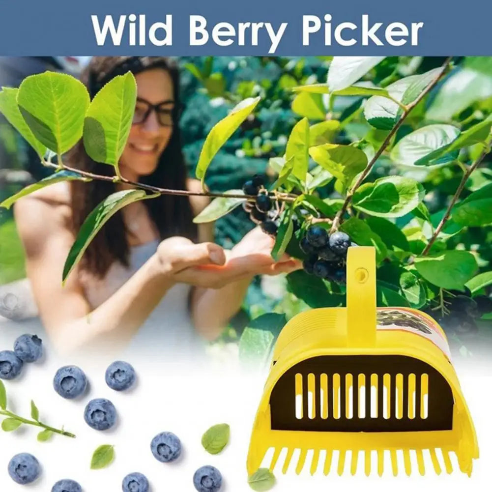 Ergonomic Blueberry Picker – Lightweight and Portable for Garden Use