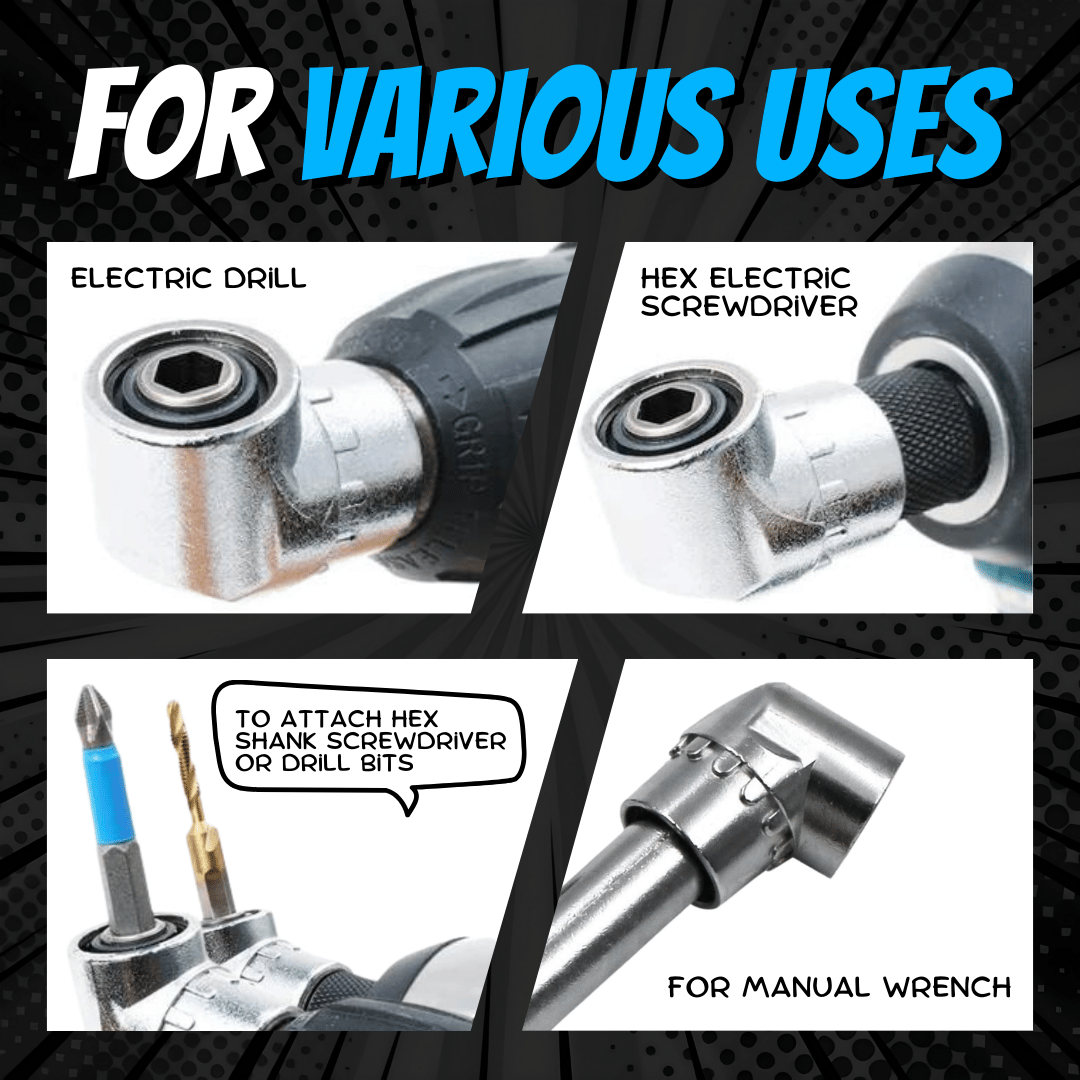PrecisionPro - 105° Flexible Drill Adapter