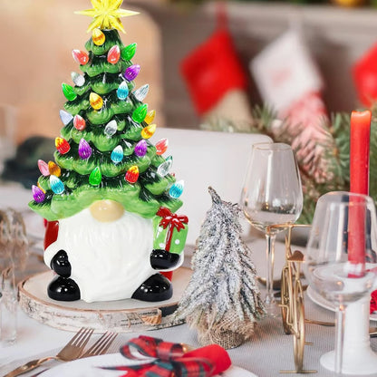 Christmas Gnome Decoration with LED Light – DIY Tree Ornament
