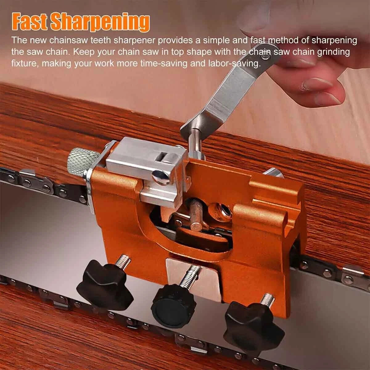 Portable Chainsaw Sharpener for Easy Use Anytime, Anywhere