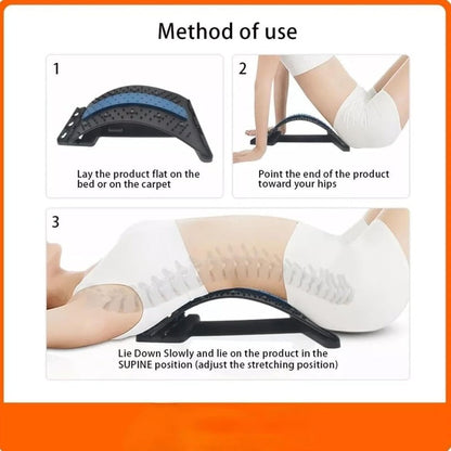 Versatile Back Relief Stretcher for Pain & Posture