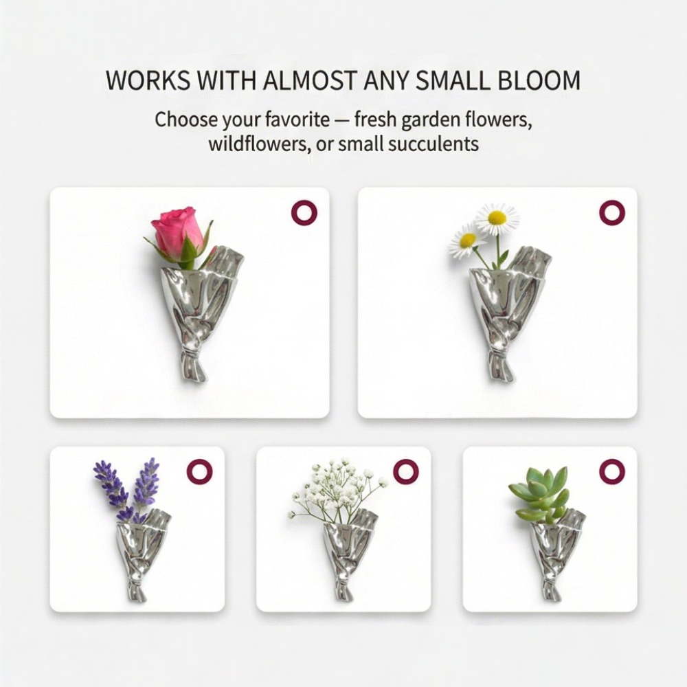 Wear Real Flowers for Instant Fresh Elegance