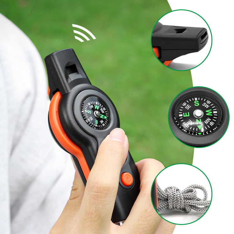 Buy One Get One Free | 7-in-1 Survival Tool for Outdoor Safety