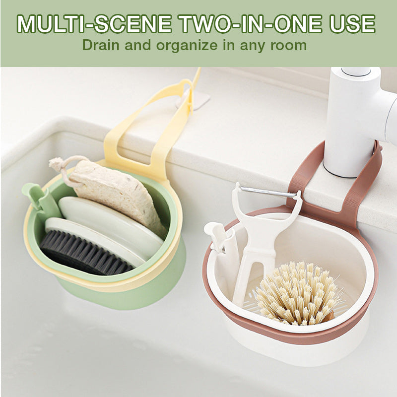 Kitchen Sink Strainer with Fine Mesh Filter | Hanging Drain Collector | Prevent Clogs Effortlessly
