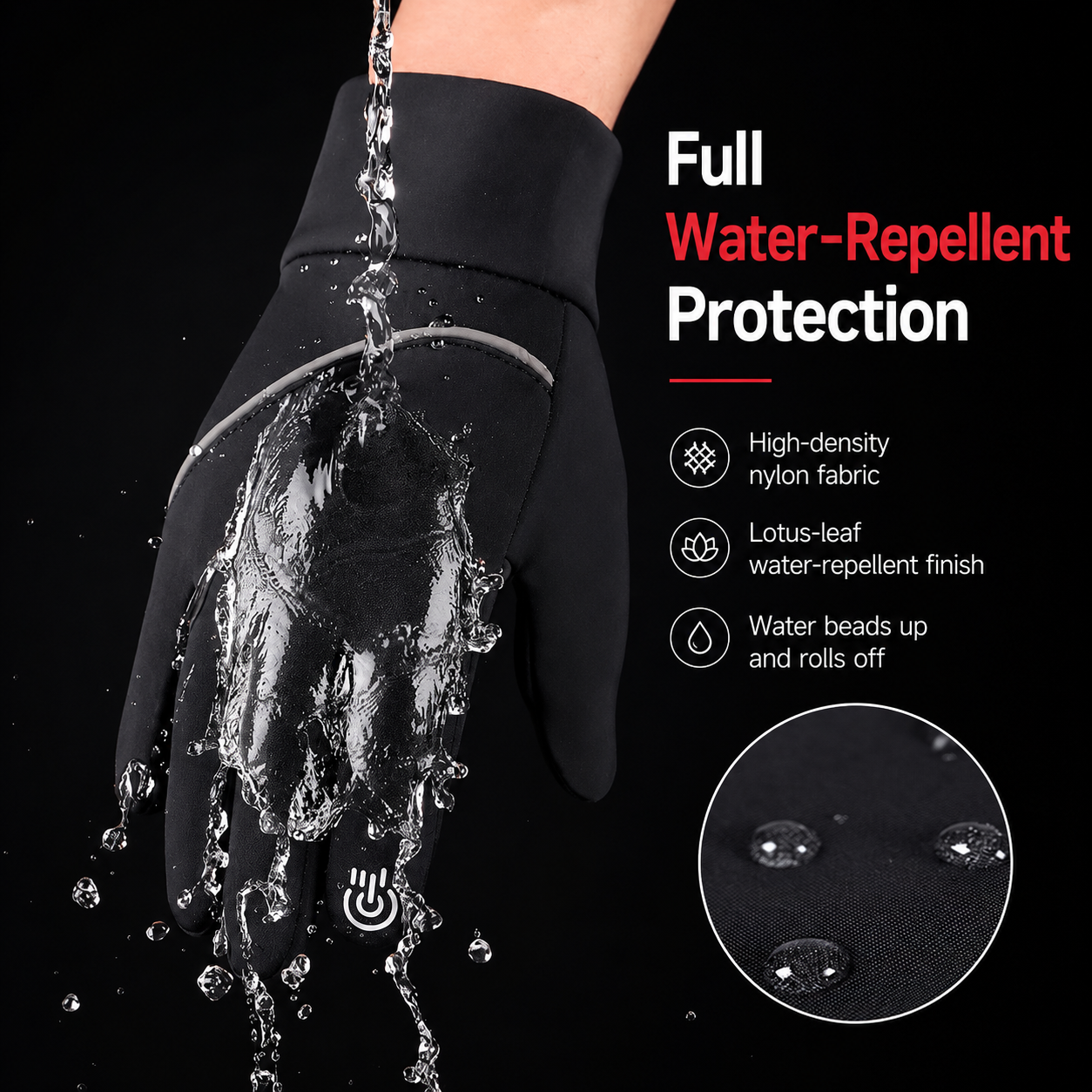 Heated Winter Gloves for Outdoor Activities and Cycling - USB Powered