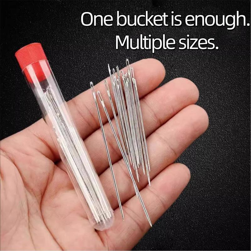 Essential Sewing Kit with Thread & Needles | Compact Repair Set
