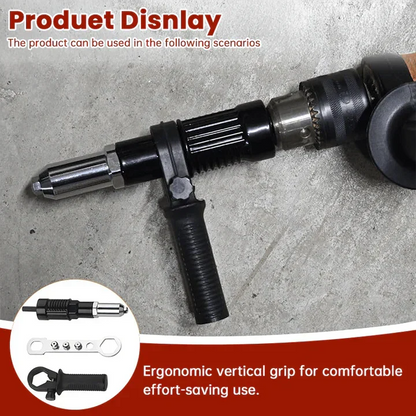 Smart Rivet Adapter for Power Drills | Effortless Fastening Tool