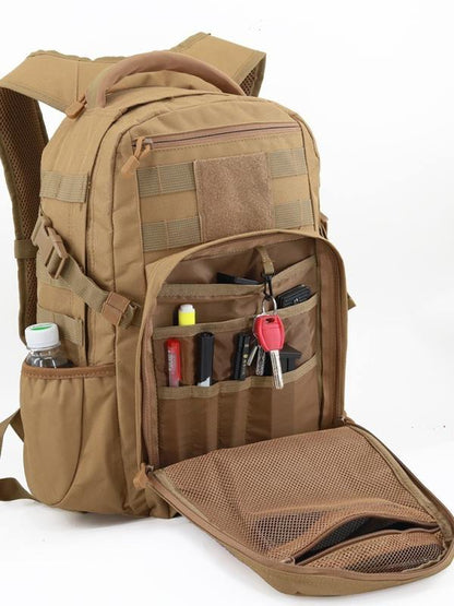 25L Tactical Backpack - Water-Resistant - MOLLE System