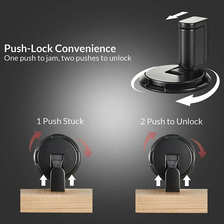 Floor Door Stopper for Quiet Protection & Stability