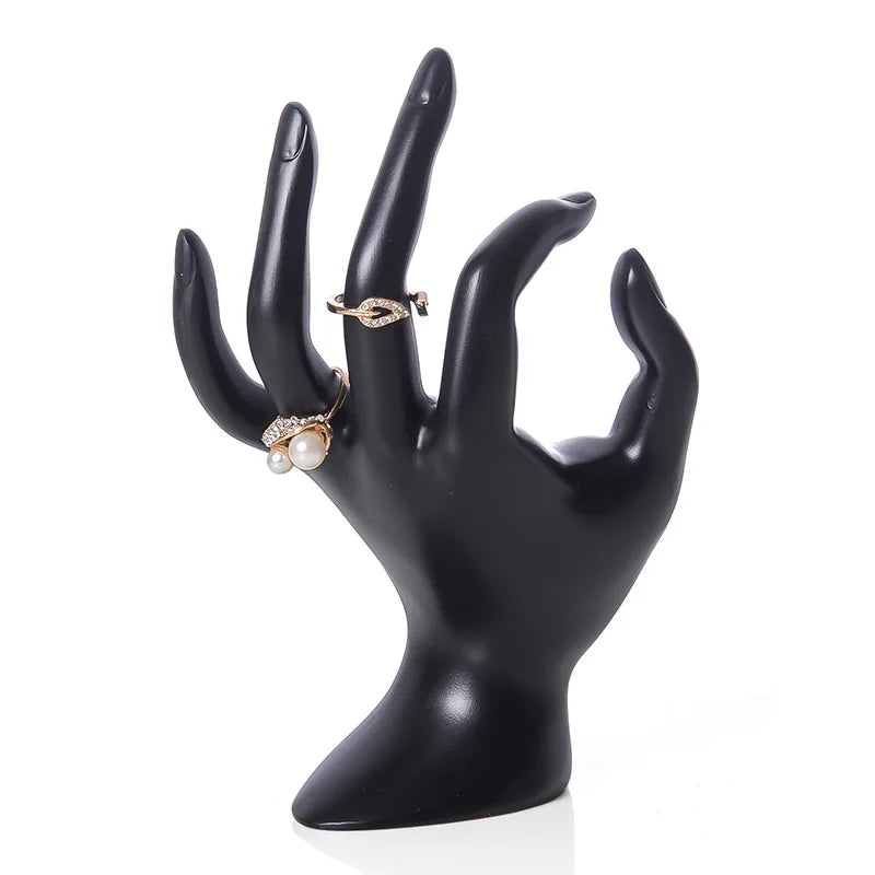 Jewelry Display Stand - Decorative Hand and Bust Holder for Rings, Watches, Bracelets & Necklaces - Artistic Decoration